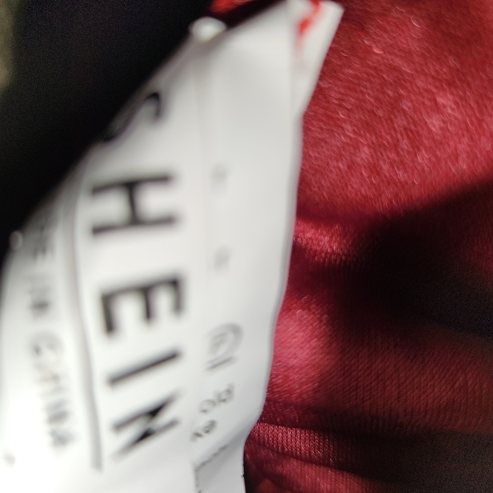SHEIN Rich Burgundy Mini Dress - Picture 4 of 5